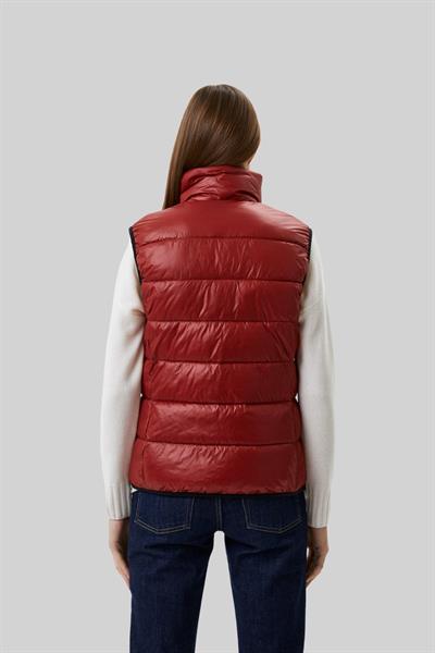 Hugo Yalıtımlı Regular Fit Kadın Yelek Bordo