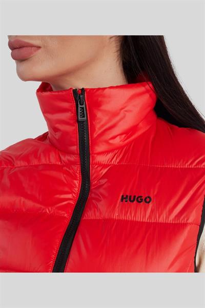 Hugo Yalıtımlı Regular Fit Kadın Yelek Pembe