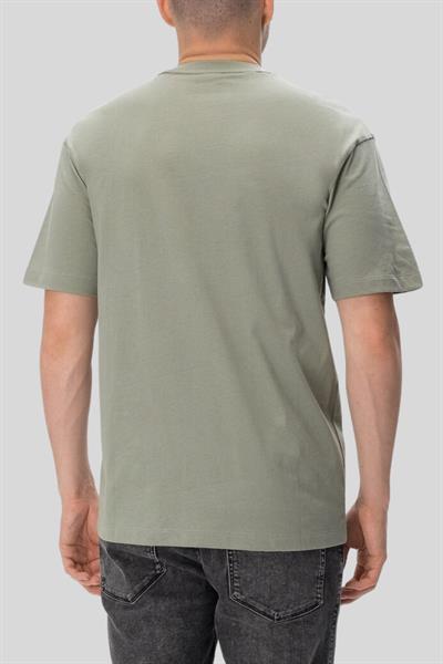 Hugo Yuvarlak Yaka Erkek T-Shirt Yeşil