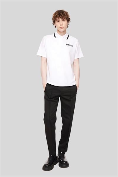 Just Cavalli Erkek Polo T-Shirt Beyaz
