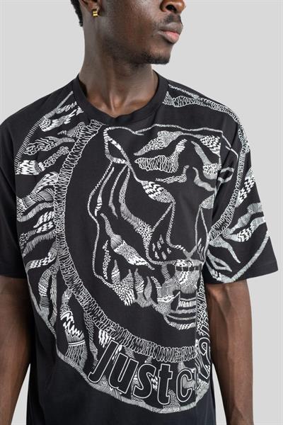 Just Cavalli Erkek T-Shirt Siyah