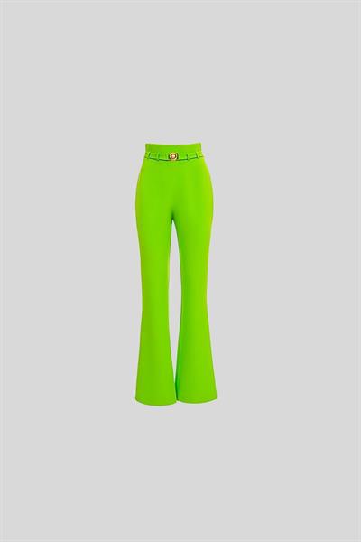 Just Cavalli Kumaş Pantolon Yeşil