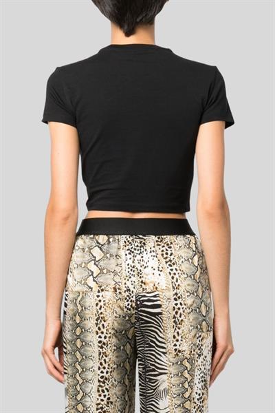 Just Cavalli Kadın T-Shirt Siyah