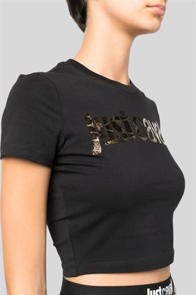 Just Cavalli Kadın T-Shirt Siyah