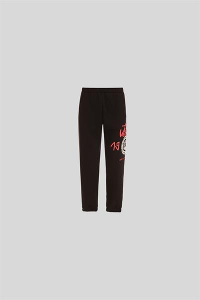 Just Cavalli Lastikli Bel Slim Fit Erkek Eşofman Altı Siyah 01D