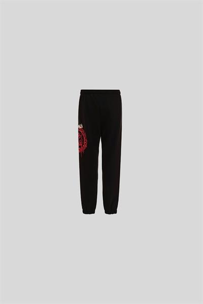 Just Cavalli Lastikli Bel Slim Fit Erkek Eşofman Altı Siyah 01D