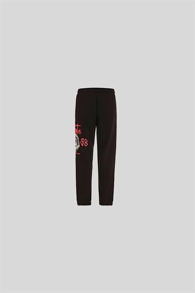 Just Cavalli Lastikli Bel Slim Fit Erkek Eşofman Altı Siyah 01D