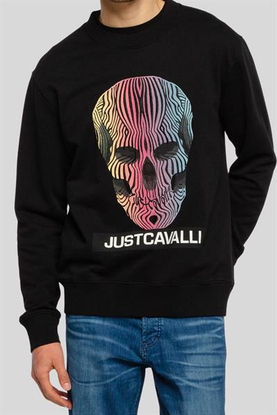 Just Cavalli Normal Kesim Kazak BLACK