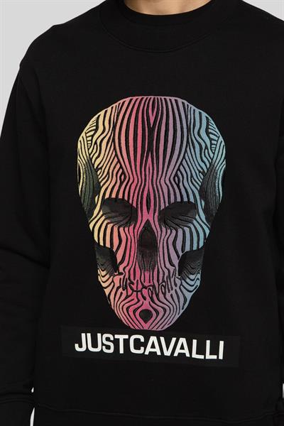 Just Cavalli Normal Kesim Kazak BLACK