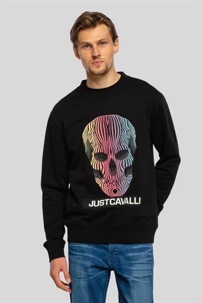 Just Cavalli Normal Kesim Kazak BLACK