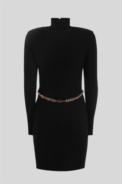 Just Cavalli Slim Fit Elbise Siyah