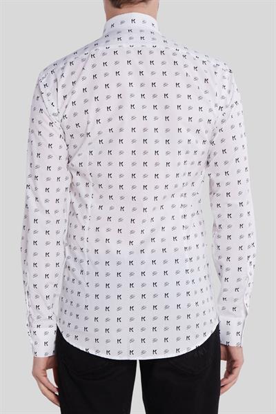 Karl Lagerfeld Erkek Gömlek Beyaz