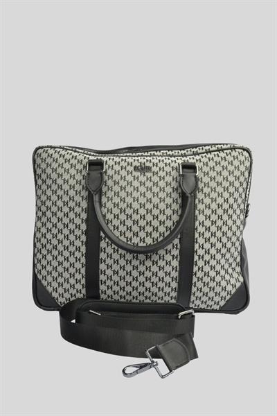 Karl Lagerfeld Erkek Laptop Çantası Siyah