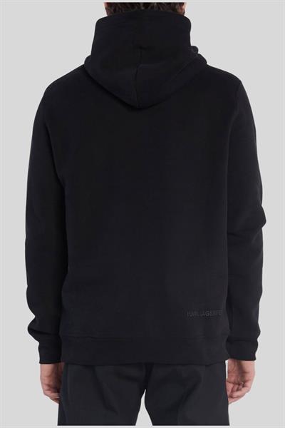 Karl Lagerfeld Erkek Normal Kesim Kazak Siyah