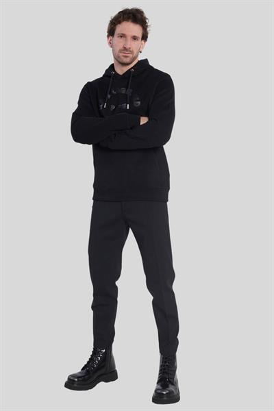 Karl Lagerfeld Erkek Normal Kesim Kazak Siyah