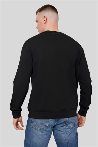 Karl Lagerfeld Erkek Normal Kesim Kazak Siyah