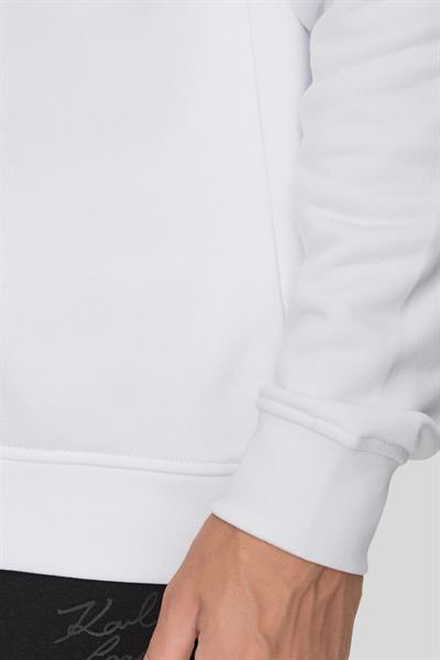 Karl Lagerfeld Erkek Normal Kesim Kazak Beyaz