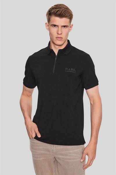 Karl Lagerfeld Erkek Polo Gömlek Siyah