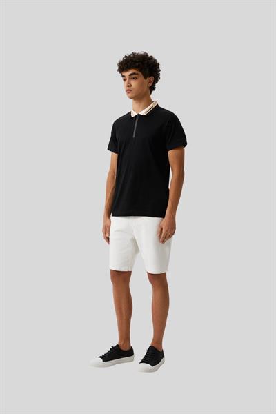 Karl Lagerfeld Erkek Polo Yaka T-Shirt Siyah