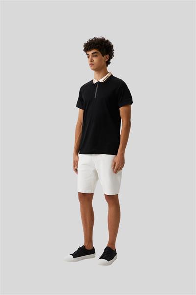 Karl Lagerfeld Erkek Polo Yaka T-Shirt Siyah