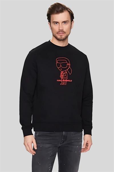 Karl Lagerfeld Erkek Sweatshırt Siyah