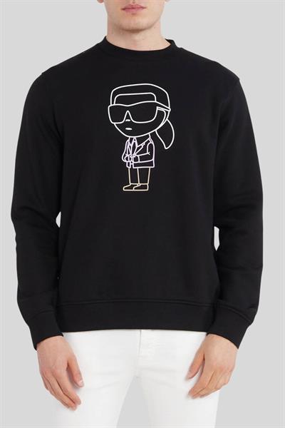 Karl Lagerfeld Erkek SweatShirt Siyah