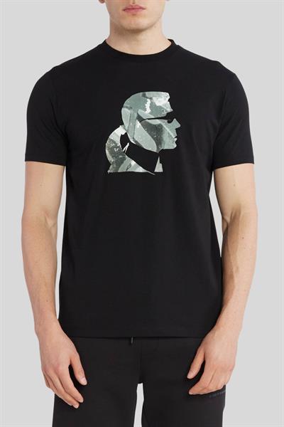 Karl Lagerfeld Erkek T-Shirt Siyah