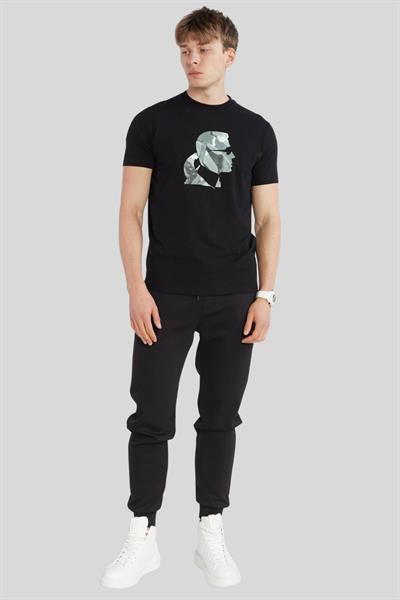 Karl Lagerfeld Erkek T-Shirt Siyah