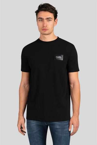 Karl Lagerfeld Erkek T-Shirt Siyah