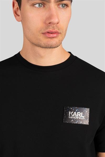 Karl Lagerfeld Erkek T-Shirt Siyah
