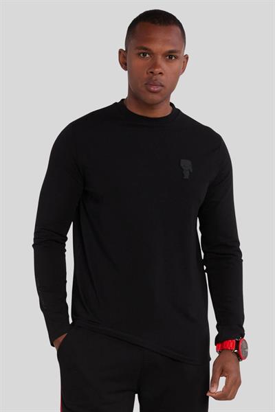 Karl Lagerfeld Erkek T-Shirt Siyah