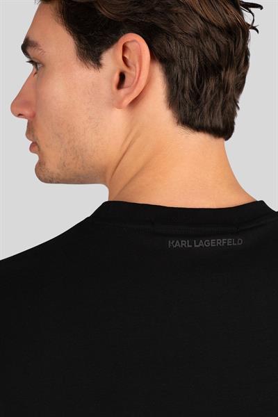 Karl Lagerfeld Erkek T-Shirt Siyah