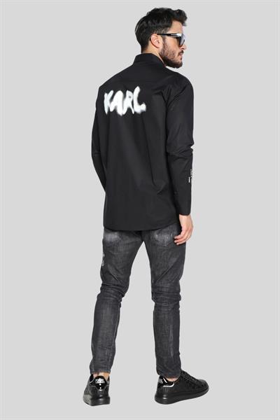 Karl Lagerfeld Gömlek Siyah