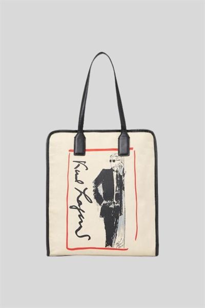 Karl Lagerfeld Kadın Çanta Beyaz