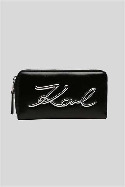 Karl Lagerfeld Kadın Cüzdan Siyah