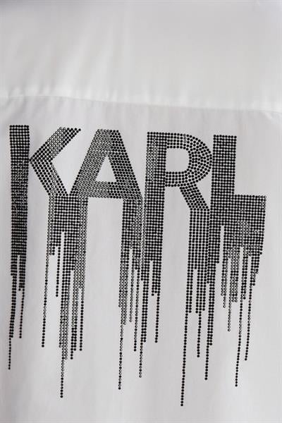 Karl Lagerfeld Kadın Elbise Beyaz