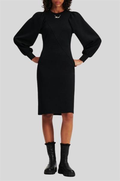 Karl Lagerfeld Kadın Elbise Siyah