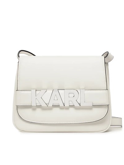 Karl Lagerfeld Kadın Omuz Çantası Beyaz