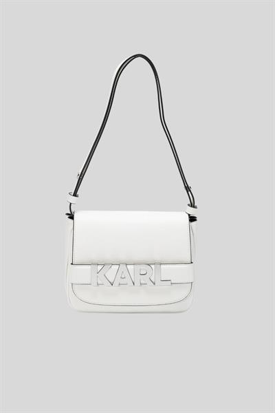 Karl Lagerfeld Kadın Omuz Çantası Beyaz