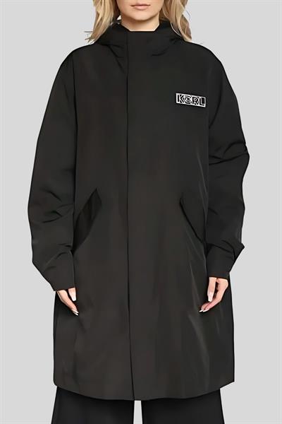 Karl Lagerfeld Kadın Palto Siyah