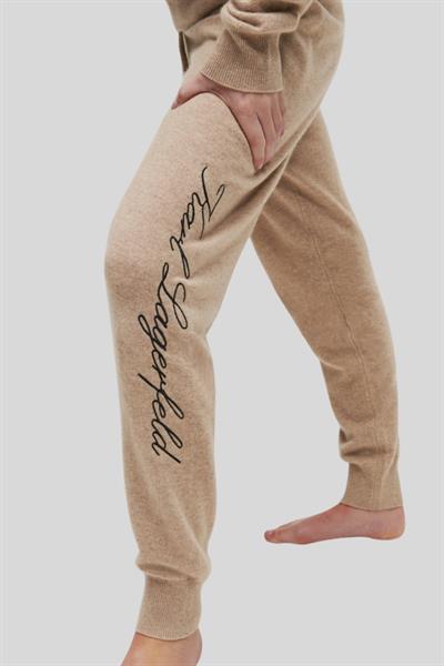 Karl Lagerfeld Kadın Pantolon Bej