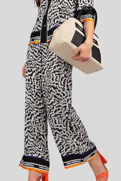 Karl Lagerfeld Kadın Pantolon Siyah
