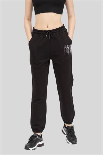 Karl Lagerfeld Kadın Spor Pantolon Siyah