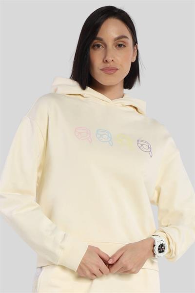 Karl Lagerfeld Kadın SweatShirt Beyaz
