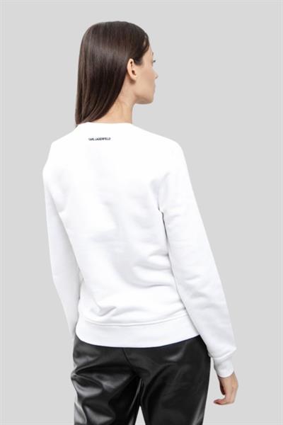 Karl Lagerfeld Kadın SweatShirt Beyaz