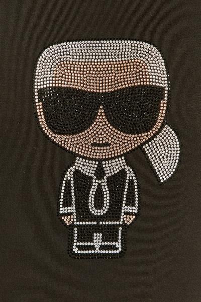 Karl Lagerfeld Kadın SweatShirt Siyah