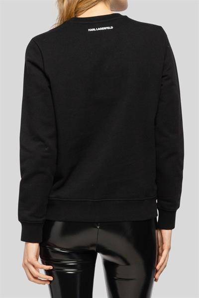 Karl Lagerfeld Kadın SweatShirt Siyah
