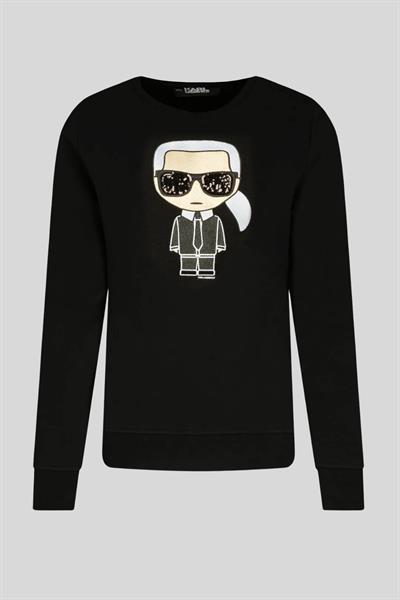 Karl Lagerfeld Kadın SweatShirt Siyah