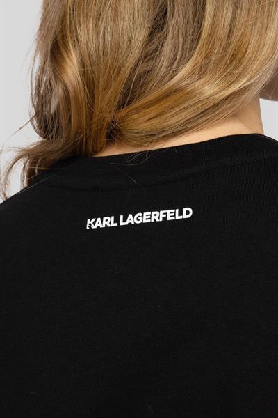 Karl Lagerfeld Kadın SweatShirt Siyah
