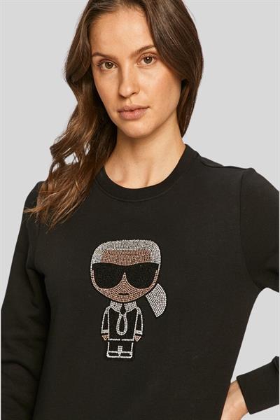 Karl Lagerfeld Kadın SweatShirt Siyah